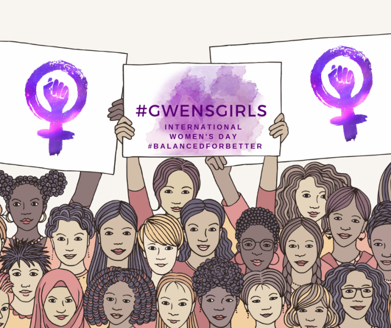 Join the International Women’s Day Celebration with Gwen’s Girls!
